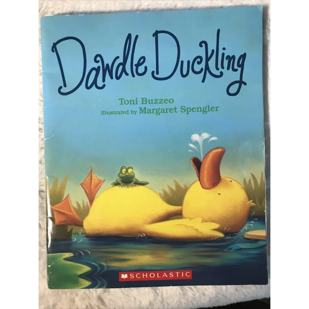 Dawdle Duckling By Toni Buzzeo-Set Of 4 Books & CD! VERY GOOD, Reading Center